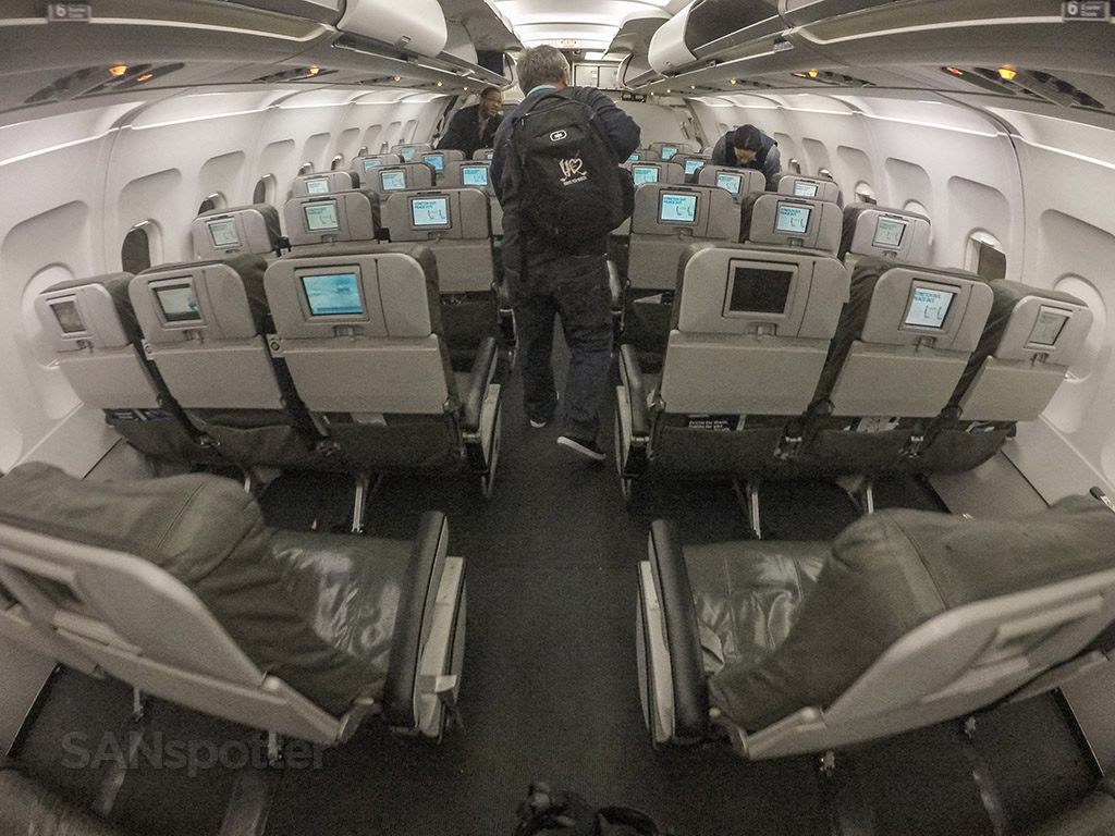 JetBlue A320 interior