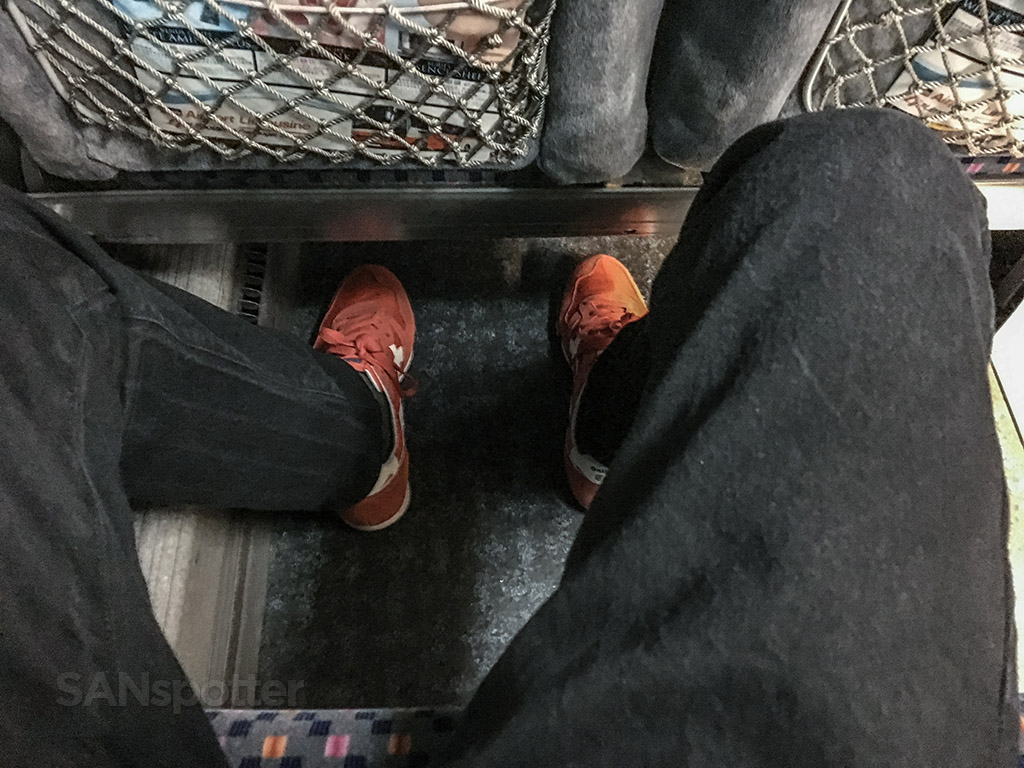 Narita to Haneda transfer bus leg room