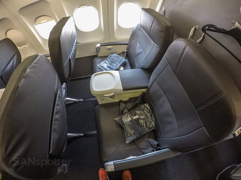 American Airlines domestic first class leg room