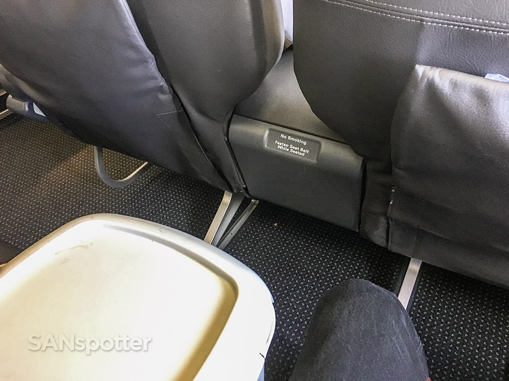 American Airlines domestic first class seat details