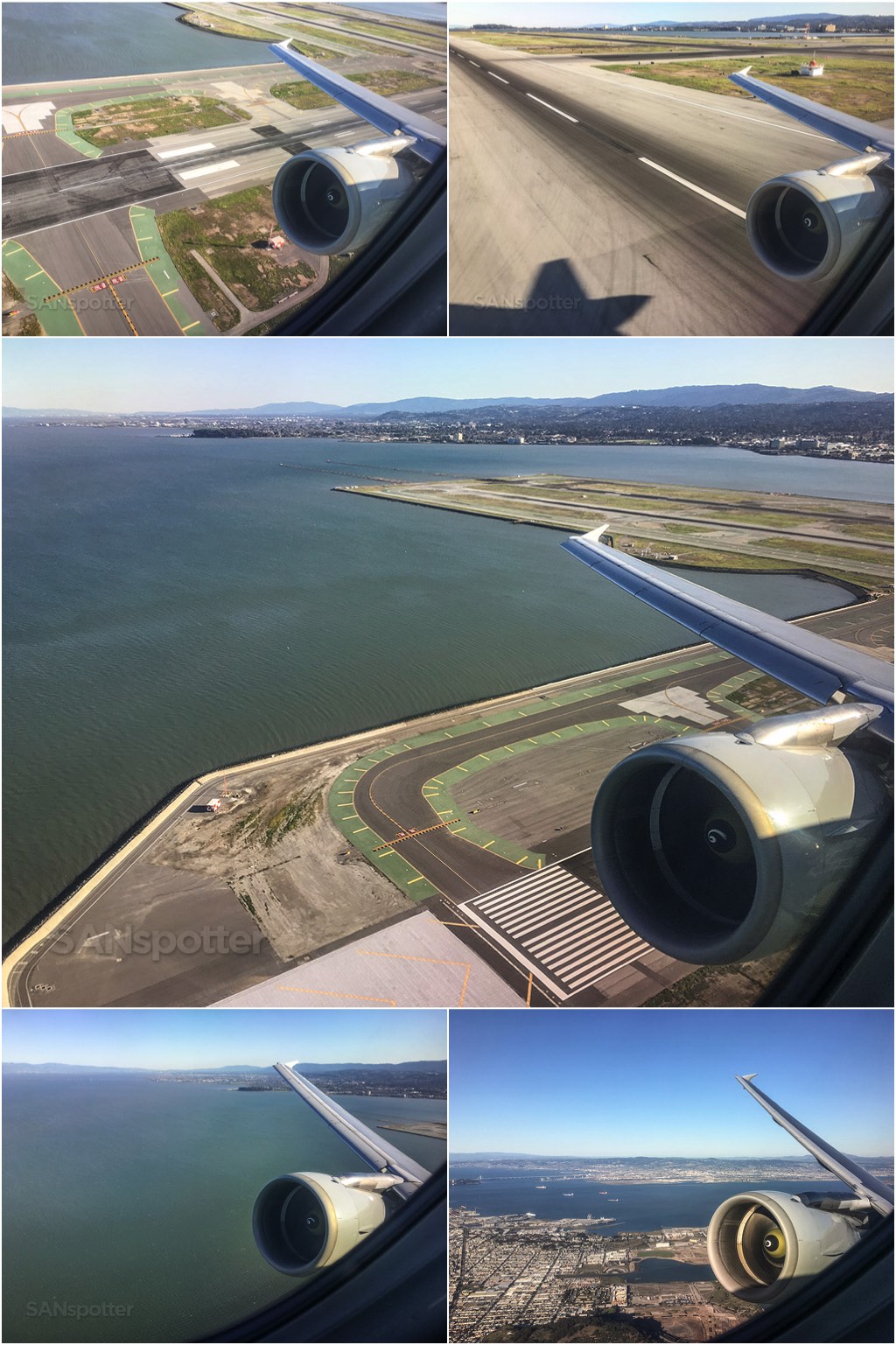 Take off from SFO