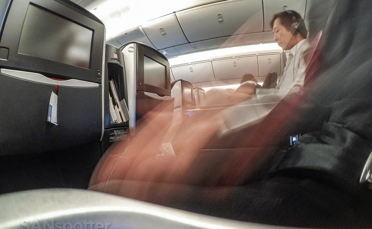 Japan airline 787–8 business class experience
