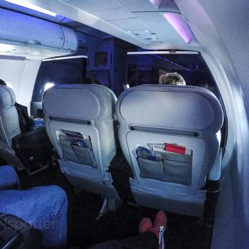 Virgin America a319 first class cabin