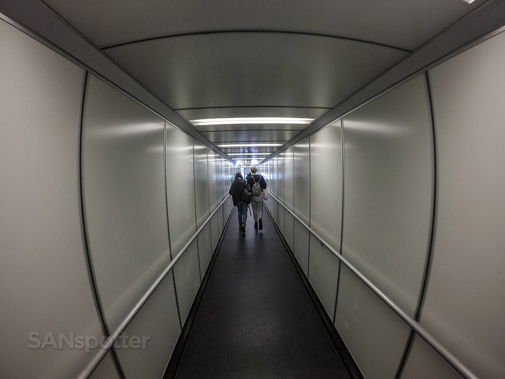 San Diego international airport jet bridge