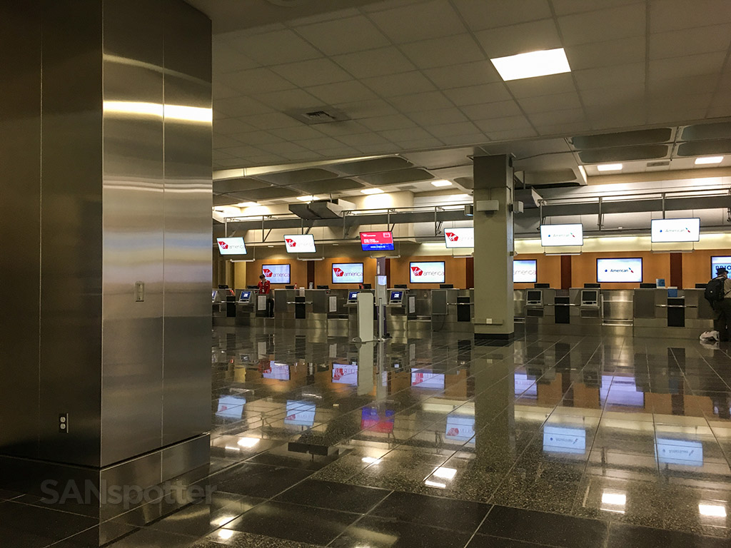 Virgin America check in terminal two E. San Diego airport