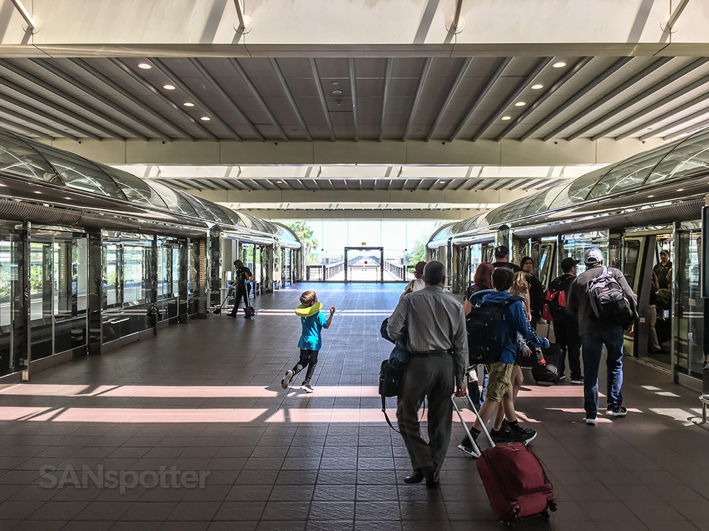 Orlando airport inter terminal train