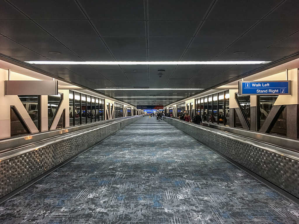 PHX Airport Walk between terminals 