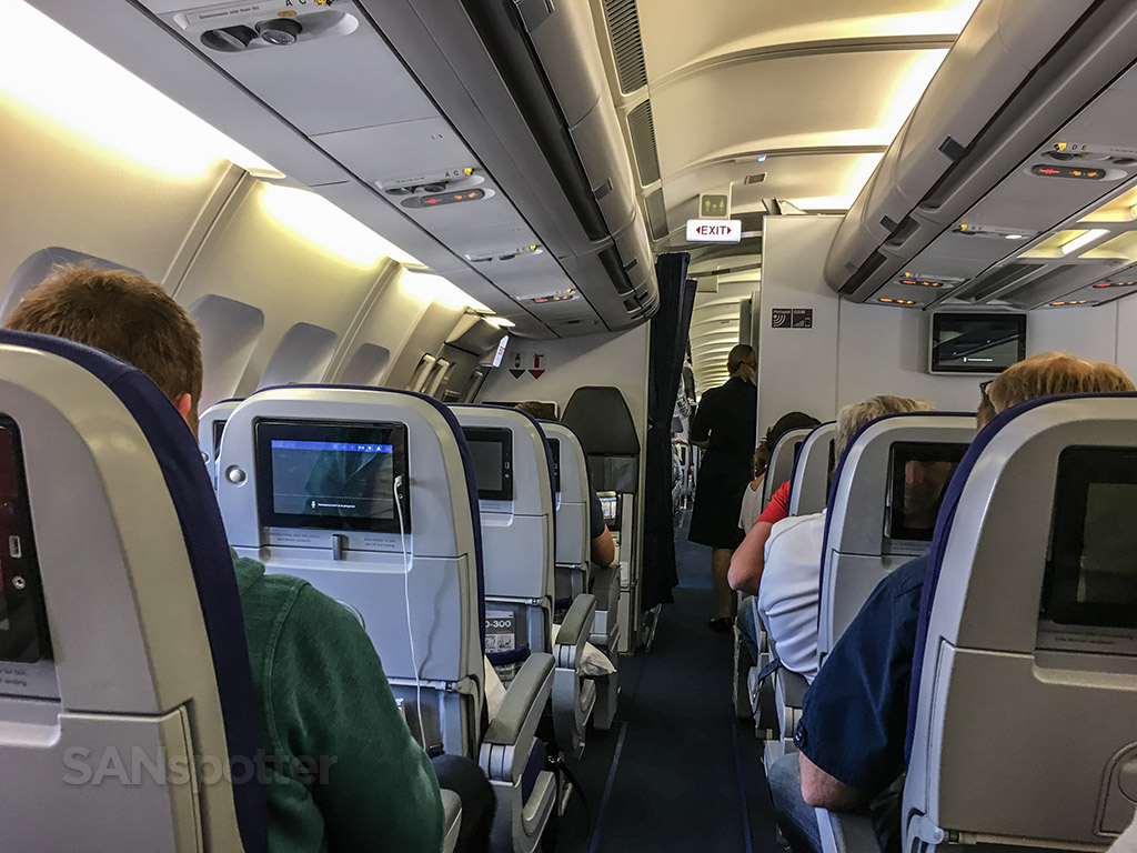 Economy Class Airbus A340 300 Lufthansa