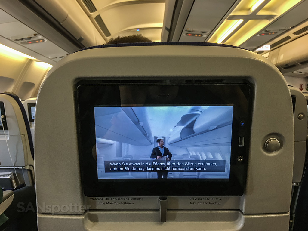 Lufthansa safety video