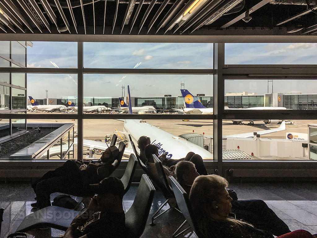 Frankfurt airport interior