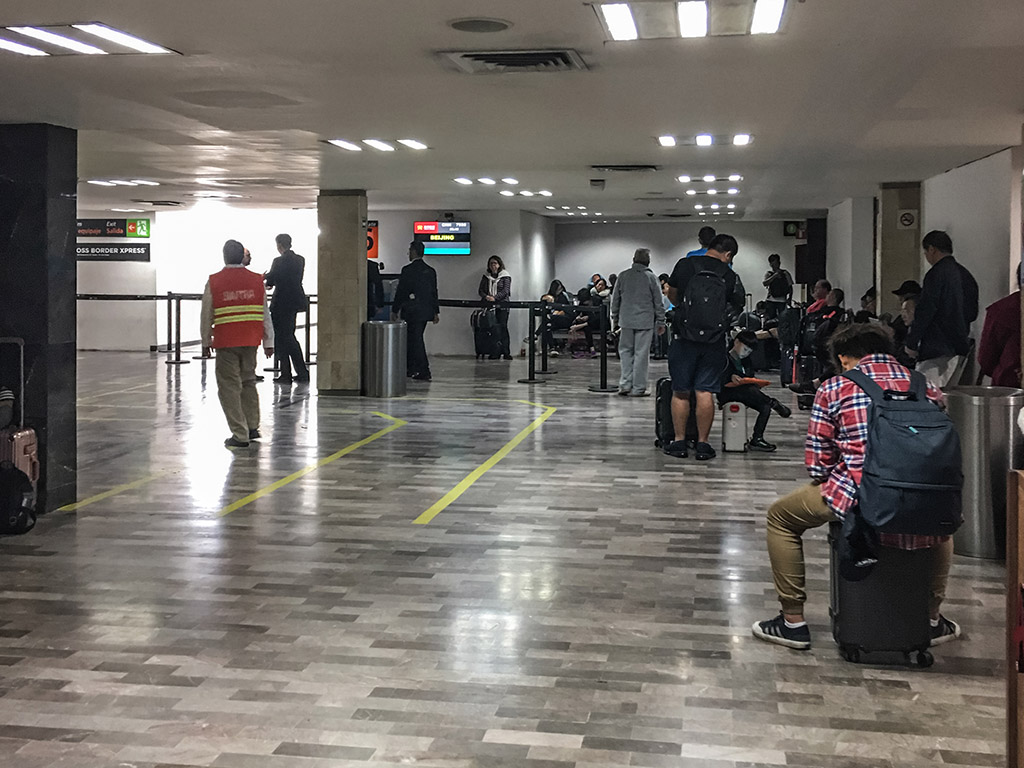 Hainan Airlines Tijuana airport departure gate