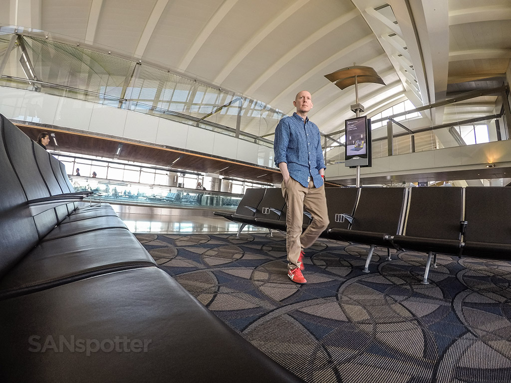 SANspotter selfie LAX