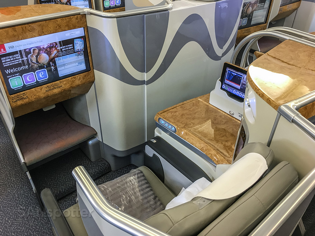 Emirates A380 business class review