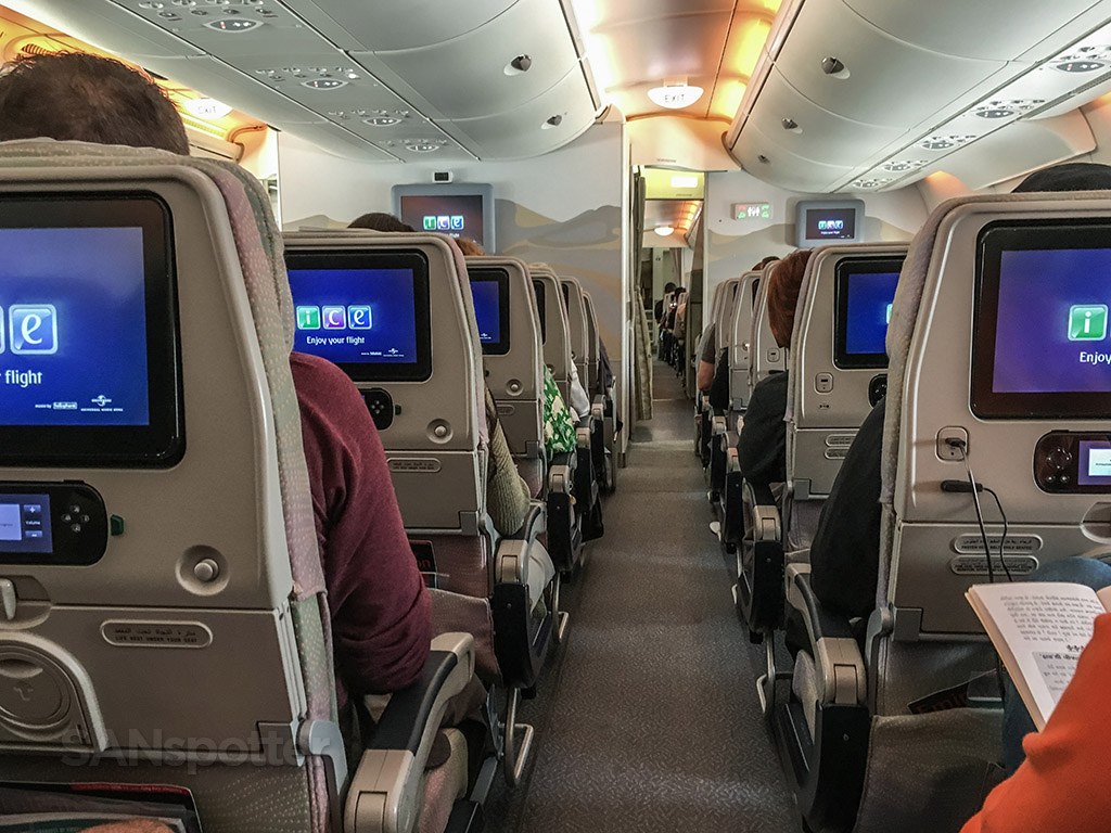 Emirates A380 economy class review