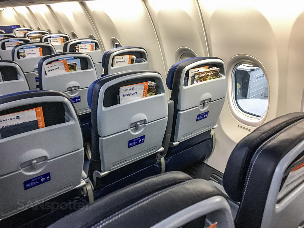 United Airlines 737 seats