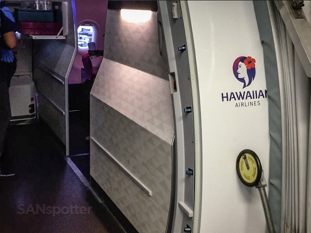 Hawaiian airlines A321neo boarding door