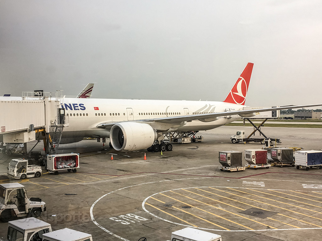 Turkish Airlines 777-300 Chicago O’Hare