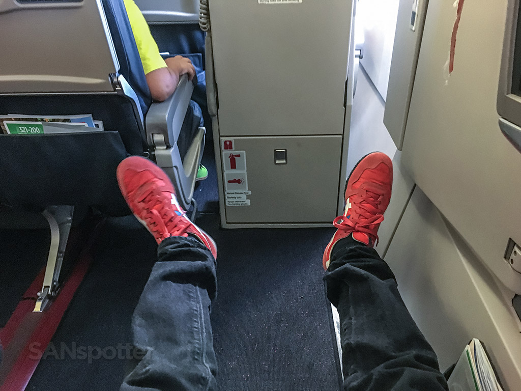 Turkish Airlines economy class exit row