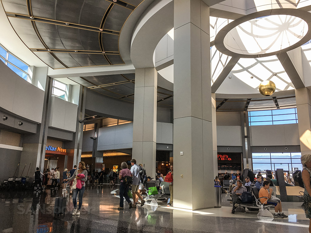 San Diego airport terminal two interior design