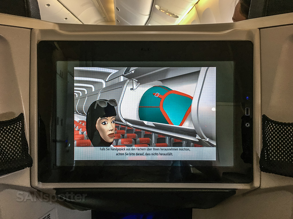 Austrian Airlines safety video