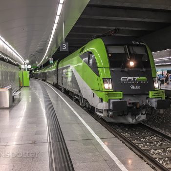 City express train Vienna airport
