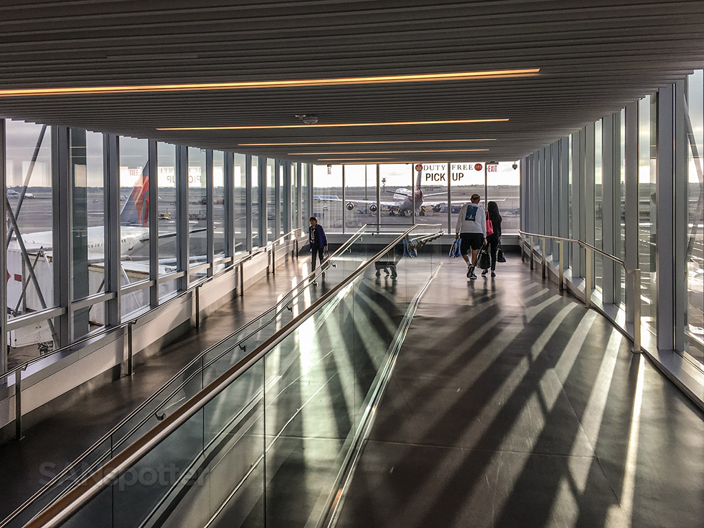 JFK glass jet bridge 