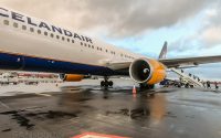 Icelandair 767-300/ER economy class Reykjavik to San Francisco
