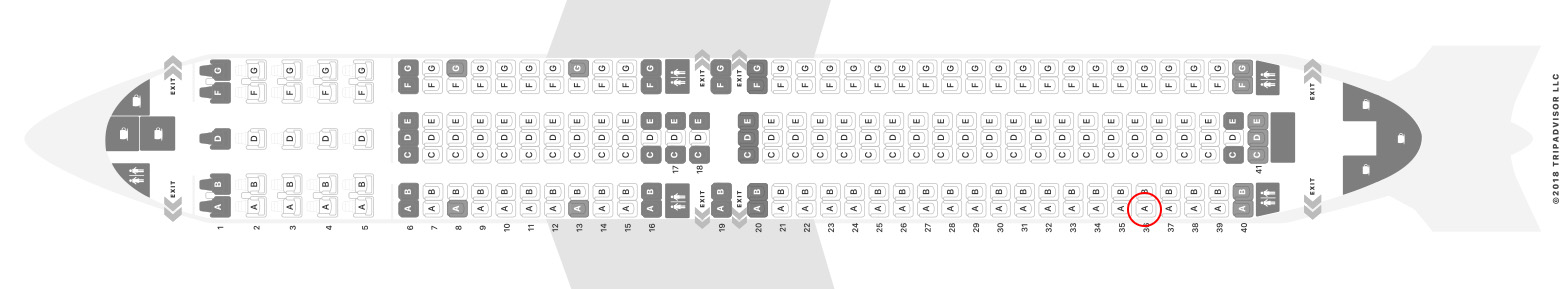 Icelandair 767-300 seat map