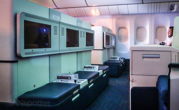 Philippine Airlines 777-300ER  business class Vancouver to New York (JFK)