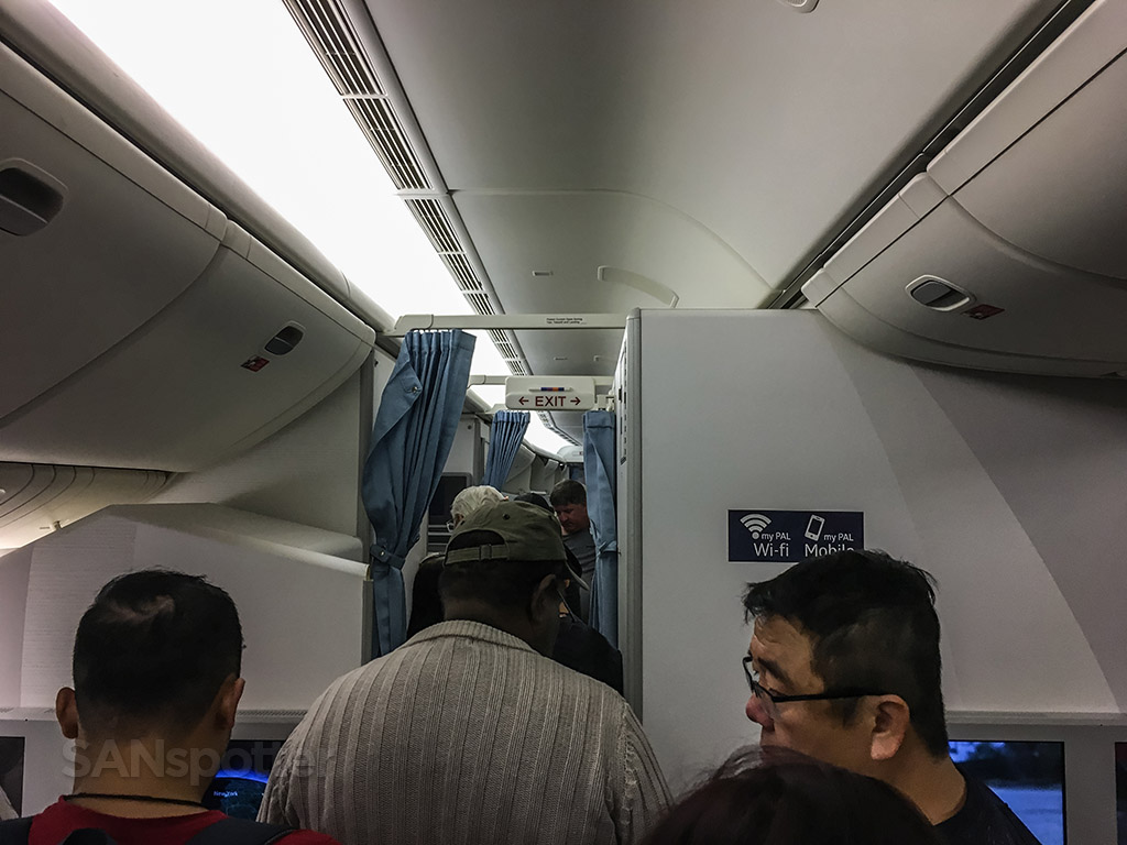 End of Philippine Airlines 777-300 flight YVR-JFK