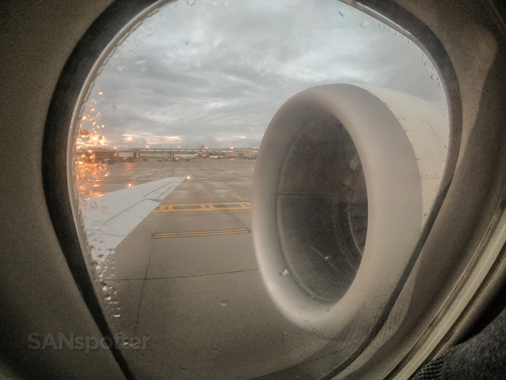 Detla 717 row 26 engine view