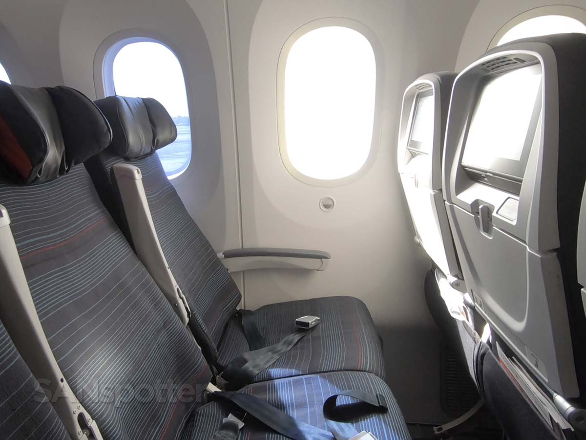 Air canada 787-9 a economy class seats