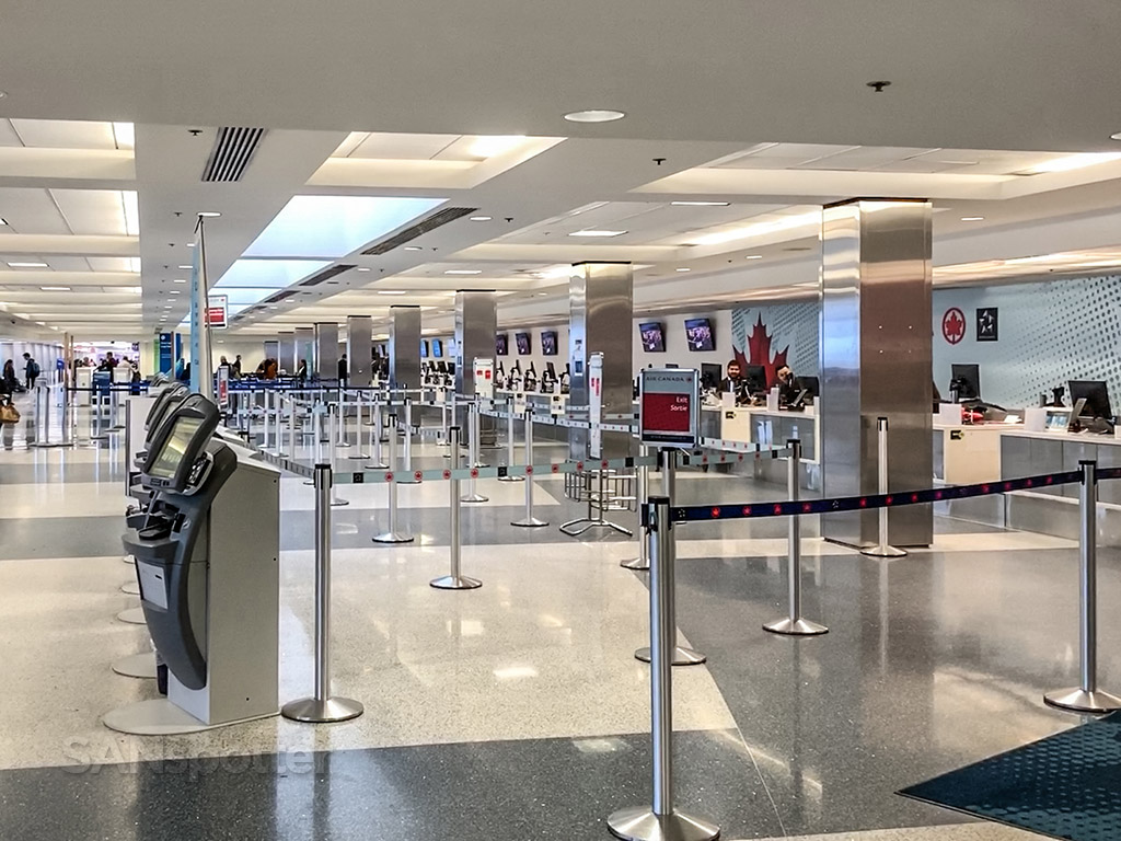 Air Canada check in LAX