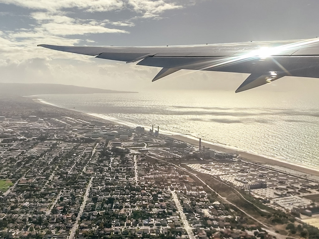 Air Canada 787-9 takeoff LAX