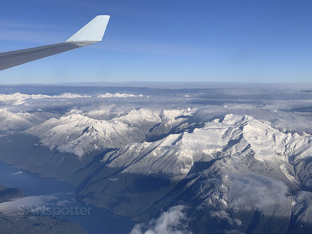 stunning mountain views YVR approach