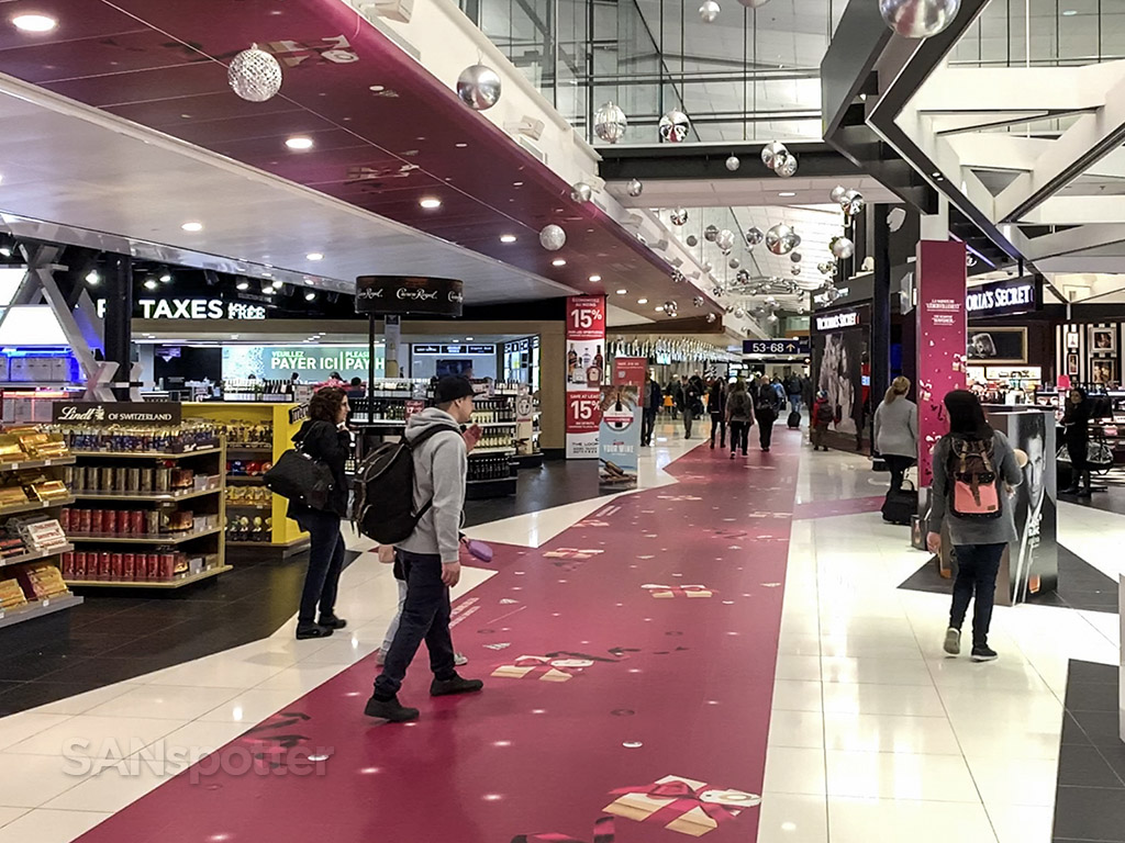 YUL airport shopping and duty free