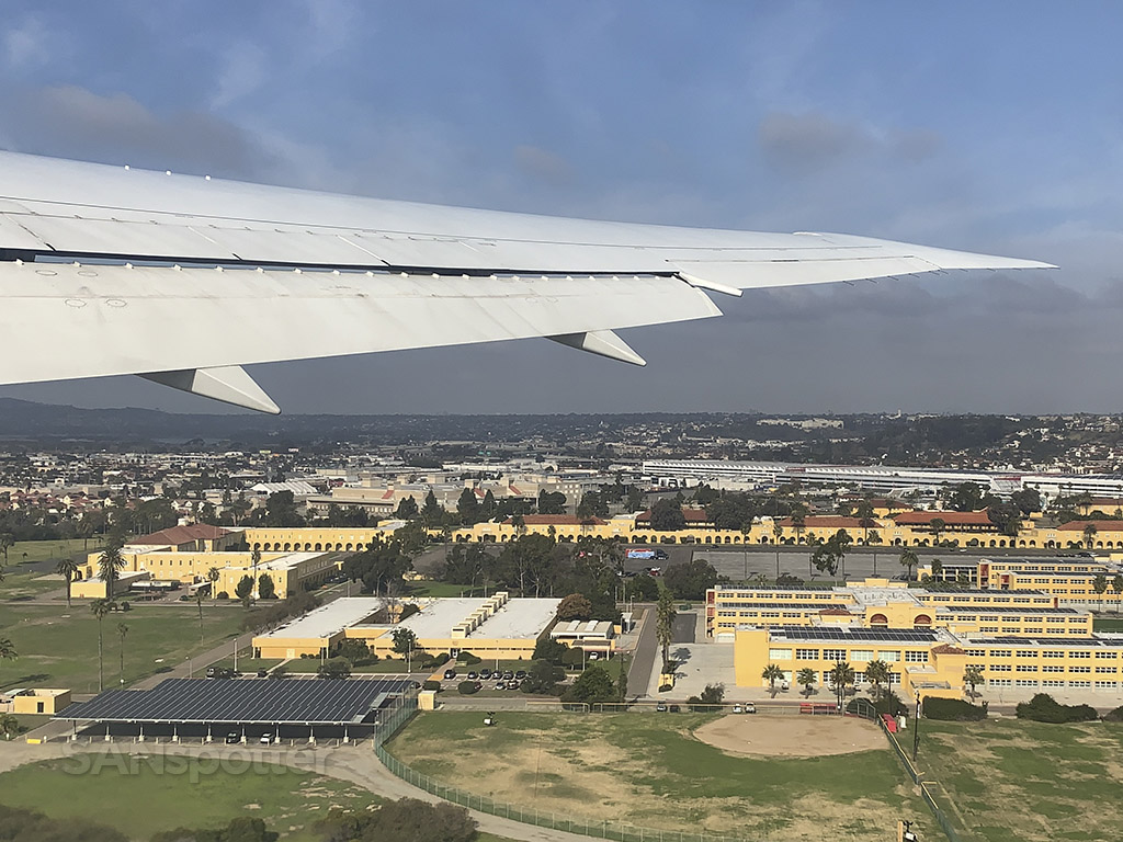 Delta 767-400 take off San Diego