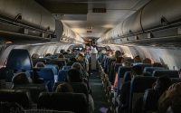 Delta MD-88 cabin pic