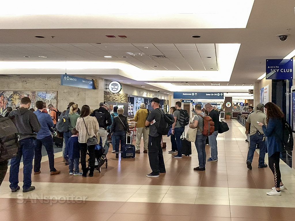 PBI airport interior