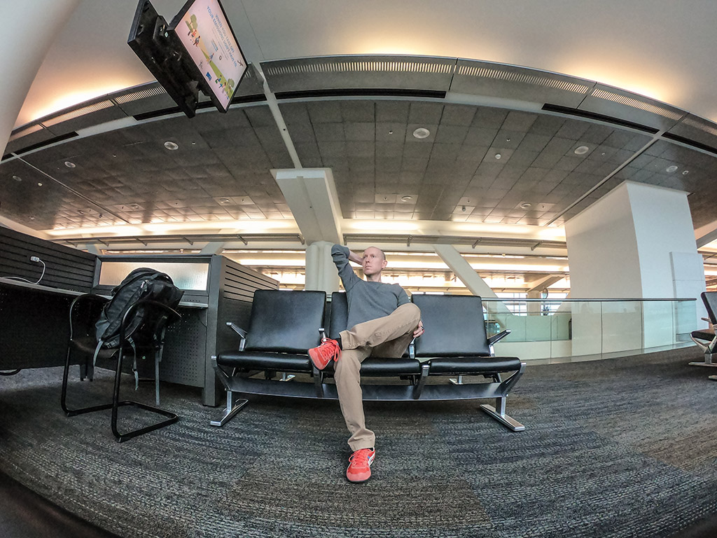 SANspotter selfie Aeroporto di San Francisco 