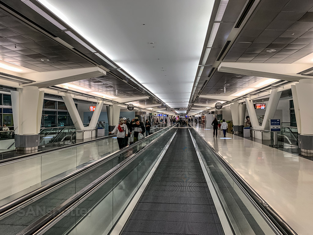 Terminal A interior SFO