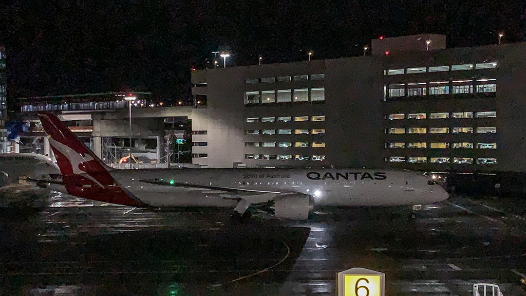 Qantas 787-9 San Francisco