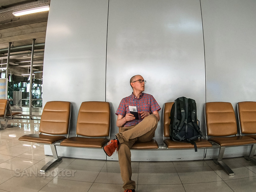 SANspotter selfie BKK Airport