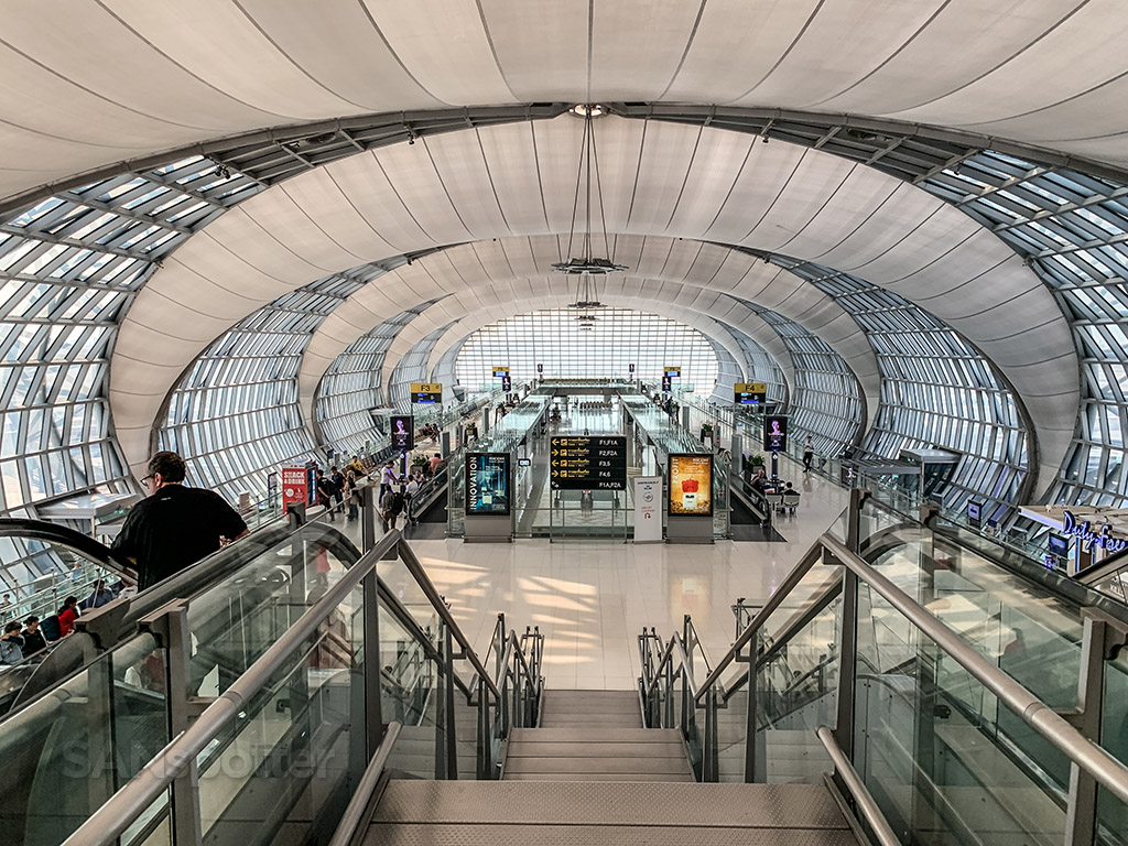 Bangkok Airport terminal design