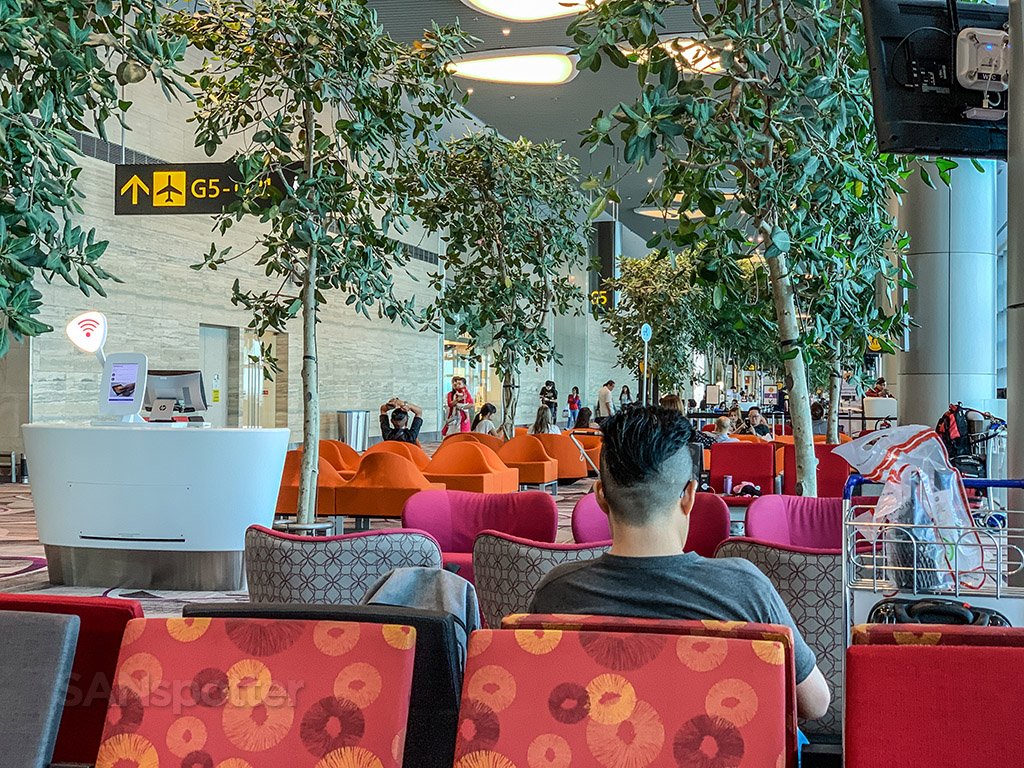 Singapore airport interior design