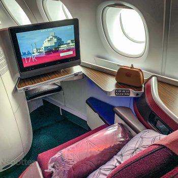 Qatar Airways review: A380 business class Paris to Doha