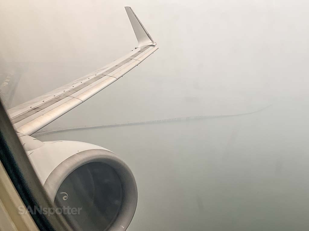 Xiamen airport takeoff