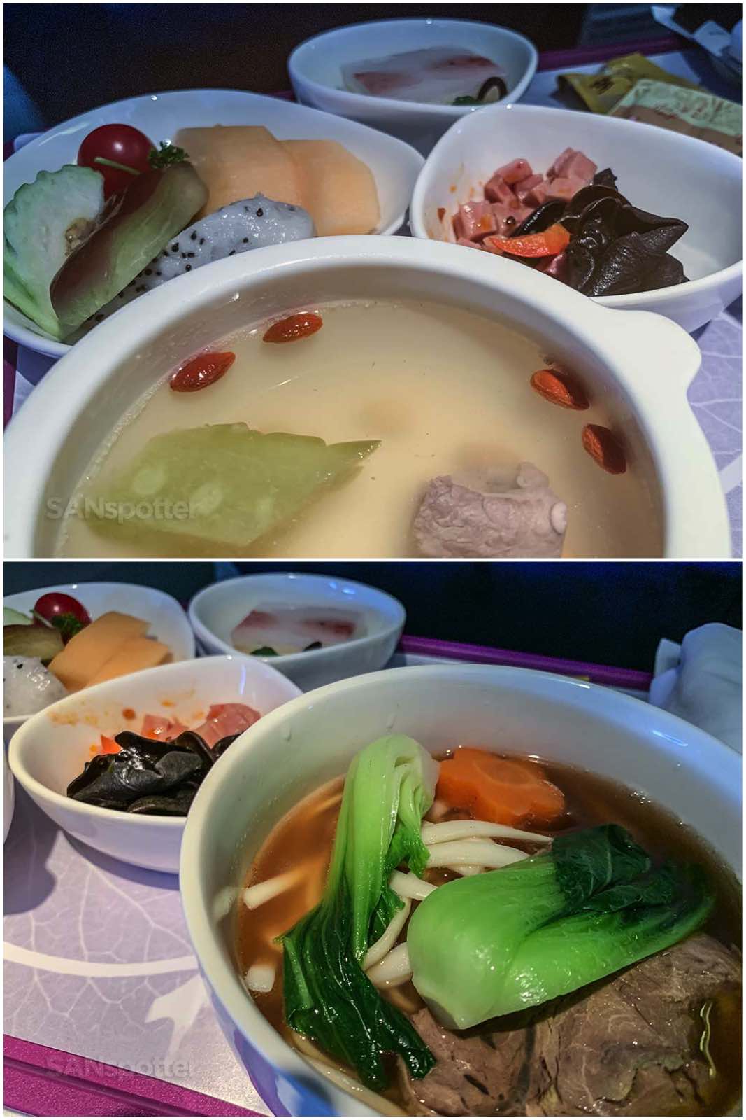 Xiamen Airlines food quality
