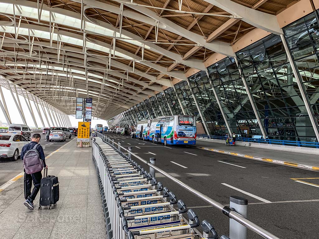 PVG airport departures level