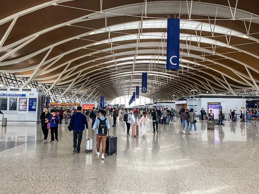 PVG ticketing hall
